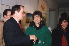 Exposition personnelle - Galerie du Château de GROUCHY, OSNY (95) - "Introspection" (du 10 décembre 1990 au 9 février 1991)
