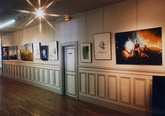 Exposition personnelle - Galerie du Château de GROUCHY, OSNY (95) - "Introspection" (du 10 décembre 1990 au 9 février 1991)