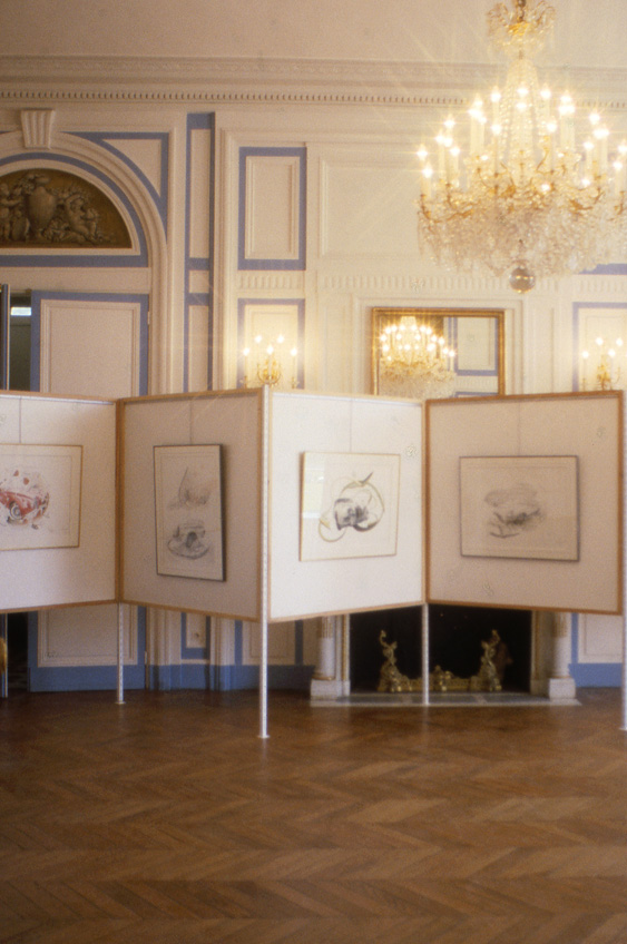 1992 - Château de GROUCHY OSNY - Exposition de Dessins de François Schlesser