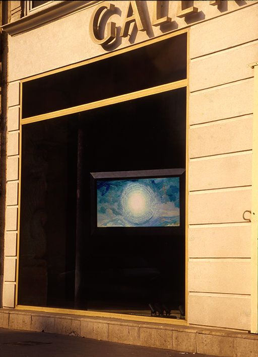 Galerie Râ - Exposition de peintures de François Schlesser avec les visionnaires - Paris 1994