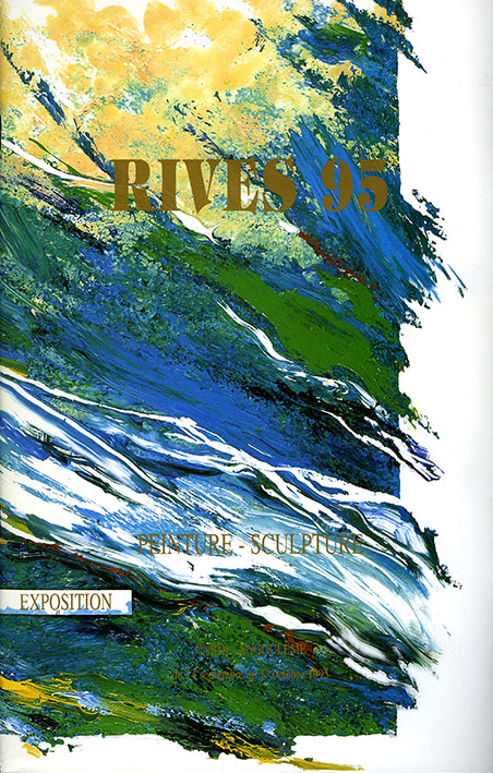 Catalogue Exposition Peinture Sculpture "RVES 95 - ANGOULÈME 1995