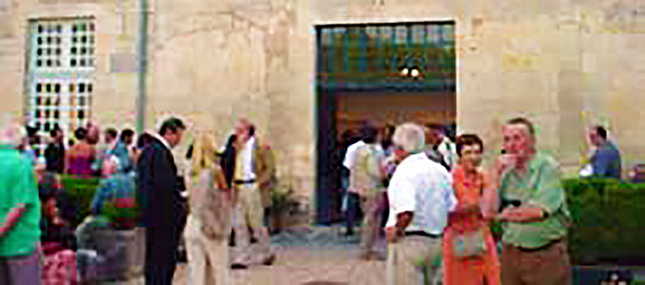 Vernissage - "DIX" L'ART EN DIX MOUVEMENTS Exposition Peinture - Sculpture   CHÂTEAU DE TALLEYRAND CHALAIS Charente (16)  DU 6 juin au 6 juillet 2003