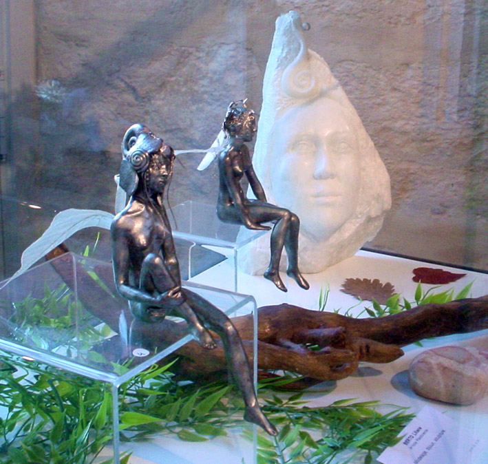 "DIX" L'ART EN DIX MOUVEMENTS Exposition Peinture - Sculpture   CHÂTEAU DE TALLEYRAND CHALAIS Charente (16)  DU 6 juin au 6 juillet 2003