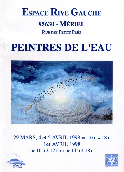 Affiche Espace Rive Gauche, Mériel 1998