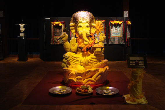 Festival Chimeria 2009, l'exposition de peintures, sculptures