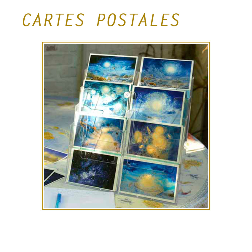 Cartes postales - Peinture de François Schlesser - Nature Céleste