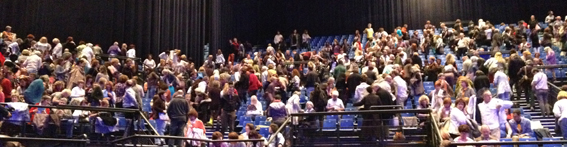 Arrivée du public au Zénith de Toulouse - 2012 - Vision, Stratégies et Développements ZÉNITH de TOULOUSE