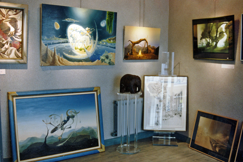 1993 - Expostion collective à la Fontaine de Trévi - Pontoise (95)