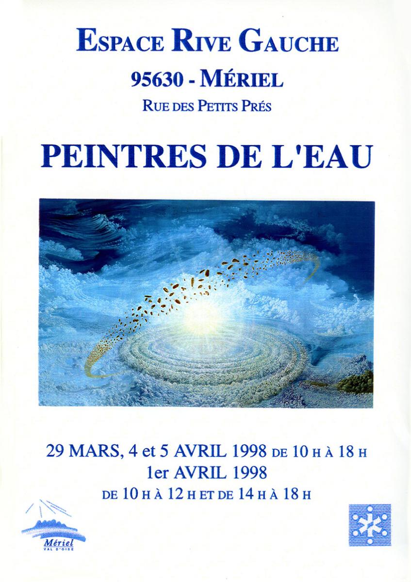 Affiche Espace Rive Gauche, Mériel 1998