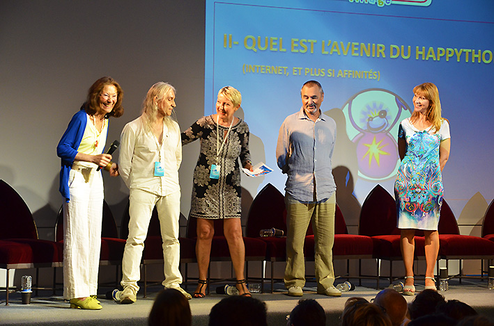 Diane Saunier - François Schlesser - Marie-Paule Rous - Jean-Marie Gasteuil - Isabelle Jendot - L'art d'ÊtreS Heureux, Palais des Papes Avignon 2014