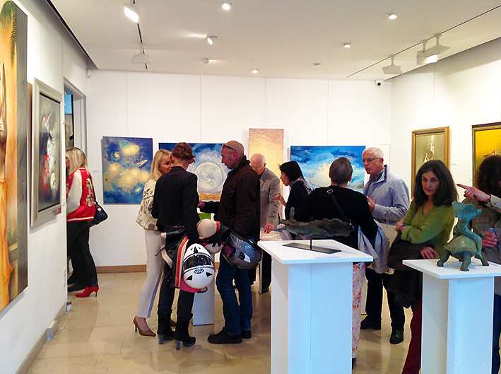 2015 - Exposition du Musée de l'imaginaire du Château de Ferrières, Peintures et Sculptures dans la Galerie et l'Atelier Fondation Taylor Paris