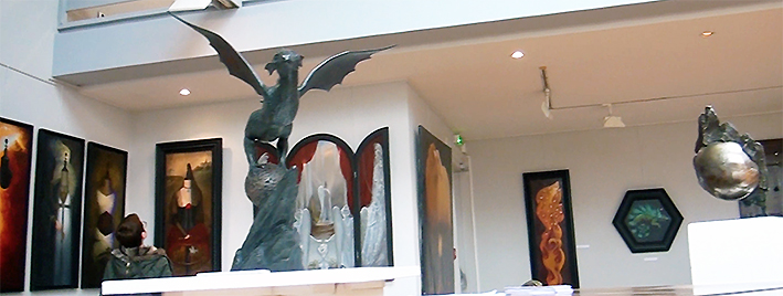 2015 - Exposition du Musée de l'imaginaire du Château de Ferrières, Peintures et Sculptures dans la Galerie et l'Atelier Fondation Taylor Paris