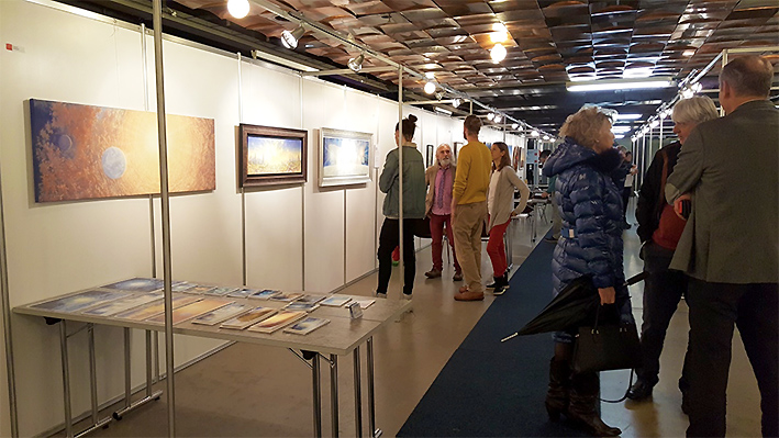 ​13ème SALON D'ART CONTEMPORAIN - Contemporary Art Fair EXPOSITION INTERNATIONALE D'ART VISIONNAIRE MAG (Montreux Art Gallery) MONTREUX - Suisse du 8 au 12 novembre 2017 ​