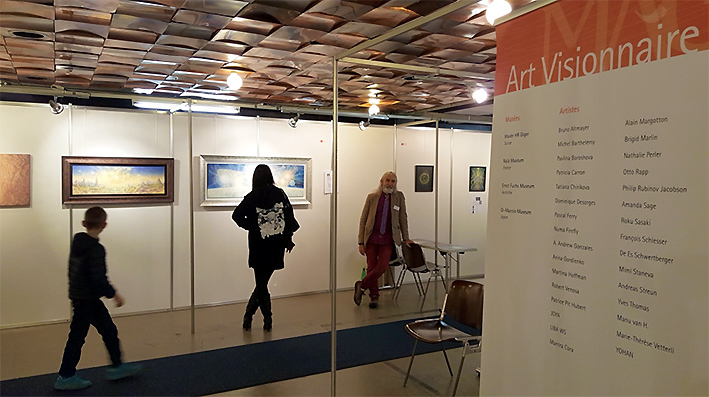 ​13ème SALON D'ART CONTEMPORAIN - Contemporary Art Fair EXPOSITION INTERNATIONALE D'ART VISIONNAIRE MAG (Montreux Art Gallery) MONTREUX - Suisse du 8 au 12 novembre 2017 ​