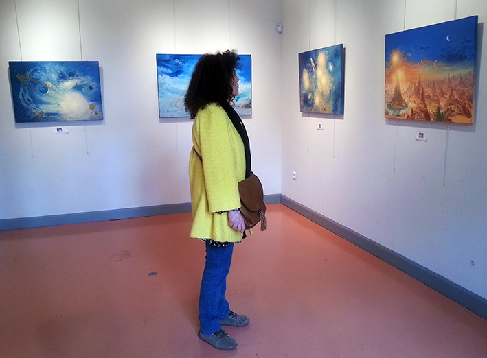 Exposition des Peintures de François Schlesser avec Nature Céleste pendant la 8ème Édition du Salon NATUR'ESSENCE Bio/Bien-être – Santé/Thérapies – Ecologie/Eco-habitat - Espace Culturel Folard - Morières-Lès-Avignon (84) Vaucluse - du vendredi 9 au dimanche 11 mars 2018