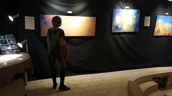 Exposition des peintures de François Schlesser - ASNIÈRES-sur-Seine (92) Hauts-de-Seine - 13-14 octobre 2018