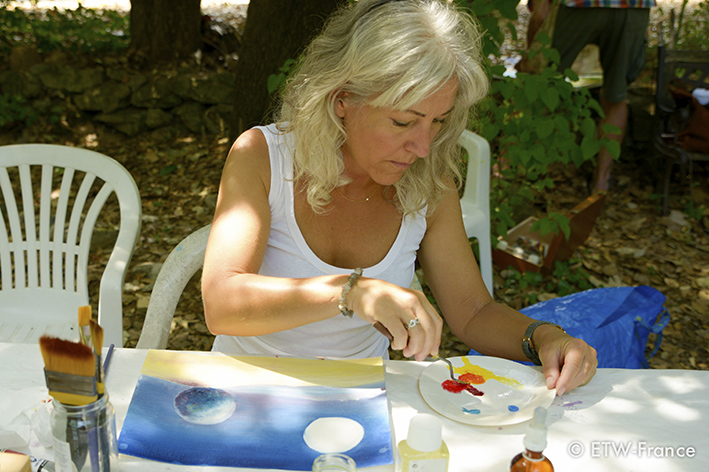 Stage de peinture (Enseignement de la peinture à l'huile) par François Schlesser - 5, 6, 7 juillet 2019  - Centre AMMA "Lou Paradou" TOURVES (83) Var 