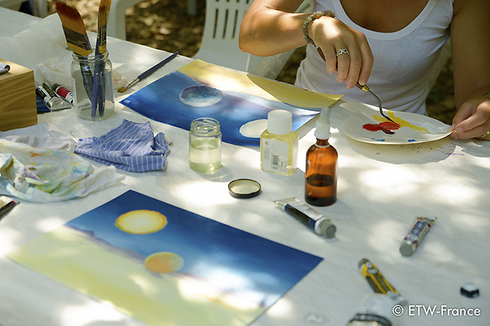 Stage de peinture (Enseignement de la peinture à l'huile) par François Schlesser - 5, 6, 7 juillet 2019  - Centre AMMA "Lou Paradou" TOURVES (83) Var 
