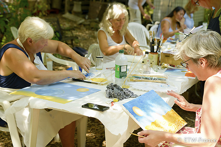 Stage de peinture (Enseignement de la peinture à l'huile) par François Schlesser - 5, 6, 7 juillet 2019  - Centre AMMA "Lou Paradou" TOURVES (83) Var 