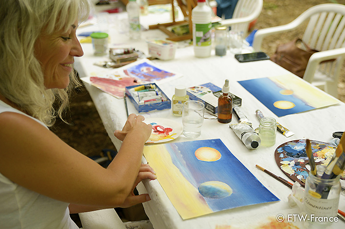 Stage de peinture (Enseignement de la peinture à l'huile) par François Schlesser - 5, 6, 7 juillet 2019  - Centre AMMA "Lou Paradou" TOURVES (83) Var 