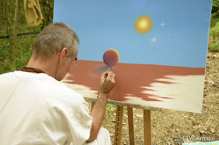 Stage de peinture (Enseignement de la peinture à l'huile) par François Schlesser - 5, 6, 7 juillet 2019  - Centre AMMA "Lou Paradou" TOURVES (83) Var 