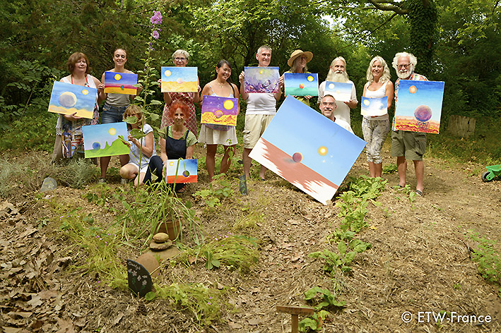 Stage de peinture (Enseignement de la peinture à l'huile) par François Schlesser - 5, 6, 7 juillet 2019  - Centre AMMA "Lou Paradou" TOURVES (83) Var 