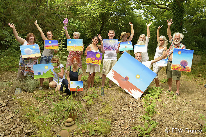 Stage de peinture (Enseignement de la peinture à l'huile) par François Schlesser - 5, 6, 7 juillet 2019  - Centre AMMA "Lou Paradou" TOURVES (83) Var 