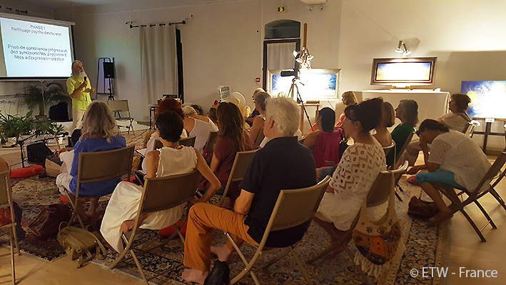 Conférence par François Schlesser - 5, 6, 7 juillet 2019  - Centre AMMA "Lou Paradou" TOURVES (83) Var 