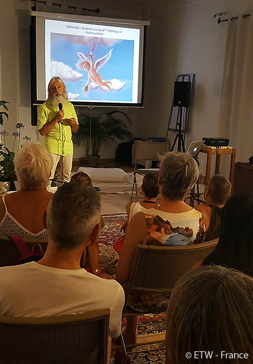 Conférence par François Schlesser - 5, 6, 7 juillet 2019  - Centre AMMA "Lou Paradou" TOURVES (83) Var 