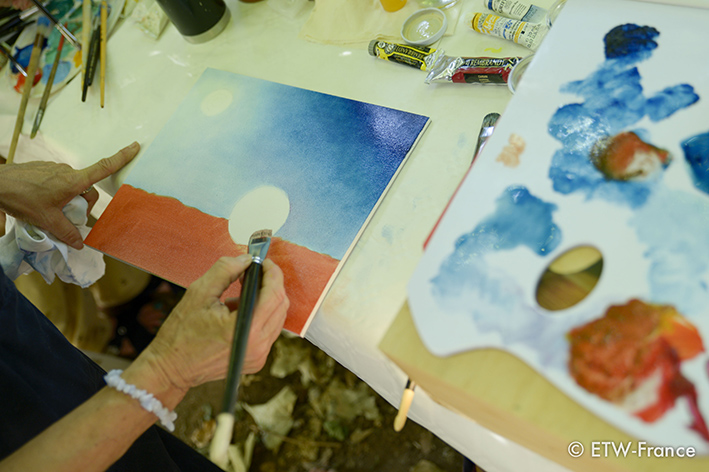 Stage de peinture (Enseignement de la peinture à l'huile) par François Schlesser - 5, 6, 7 juillet 2019  - Centre AMMA "Lou Paradou" TOURVES (83) Var 