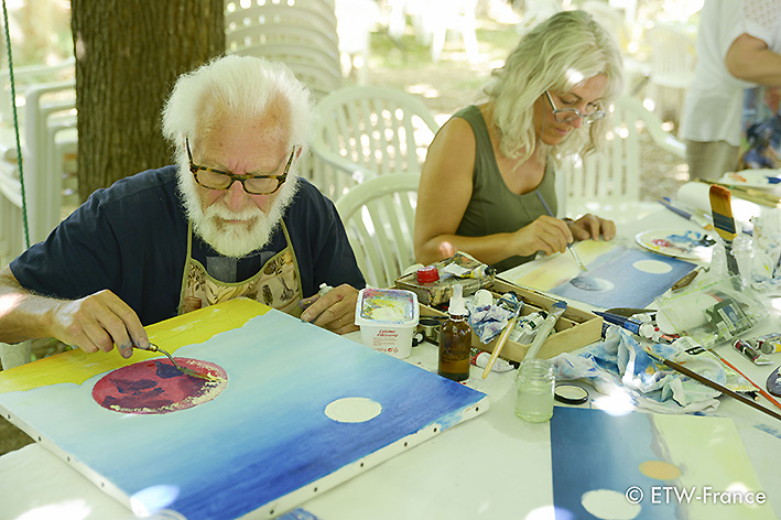 Stage de peinture (Enseignement de la peinture à l'huile) par François Schlesser - 5, 6, 7 juillet 2019  - Centre AMMA "Lou Paradou" TOURVES (83) Var 