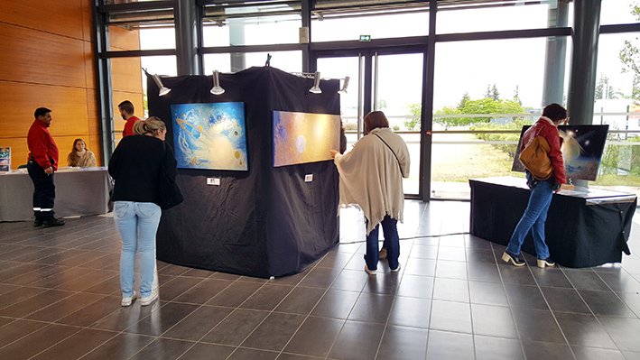 4ème Salon des Z'Arts Zen Exposition des Pein​tures & Conférence de François Schlesser - Parc Expo Villefranche sur Saône (69) Rhône -18 et 19 mai 2019