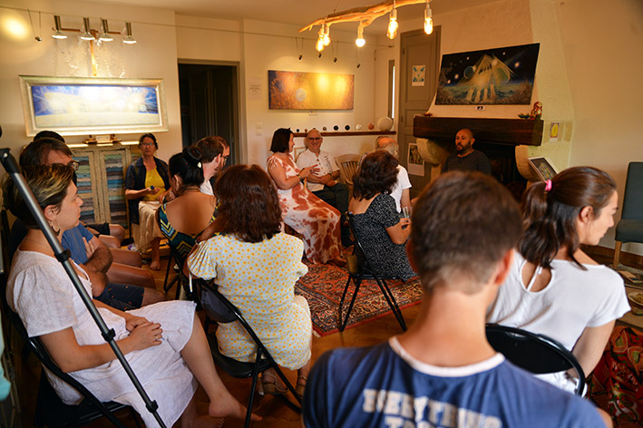 Conférences Soraya Melter - François Schlesser et Exposition des Peintures - Collège Soraya Melter VAUVERT (30)