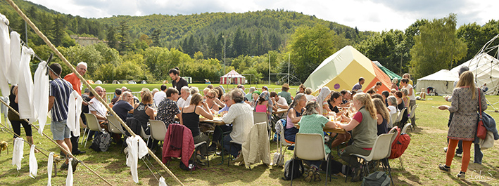 Les repas - FESTIVAL OASIS - Le Grand Évènement annuel des Écolieux Français Le Vigan (30) - du 22 au 25 septembre 2022