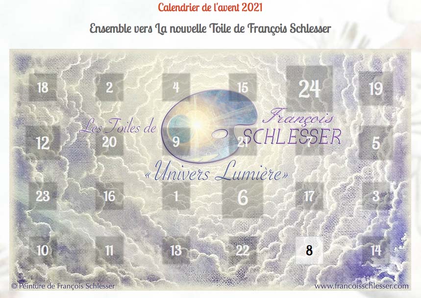 CALENDRIER DE L'AVENT 2021
