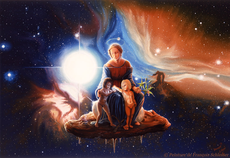 "Star" Peinture de François Schlesser
