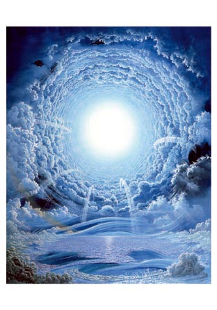 Carte postale "La fontaine d'eau vive"