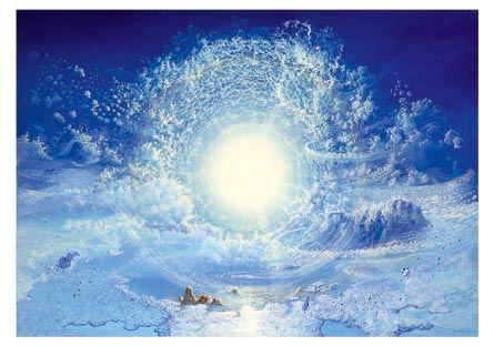 Carte postale "Méditation"
