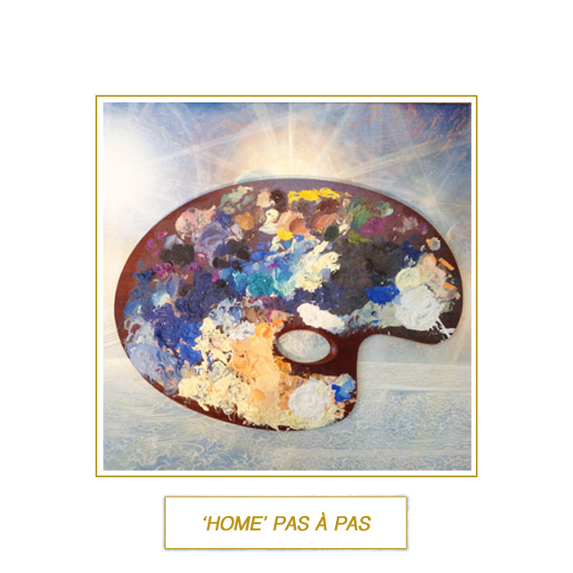 'Home' Pas à pas - Peinture de François Schlesser