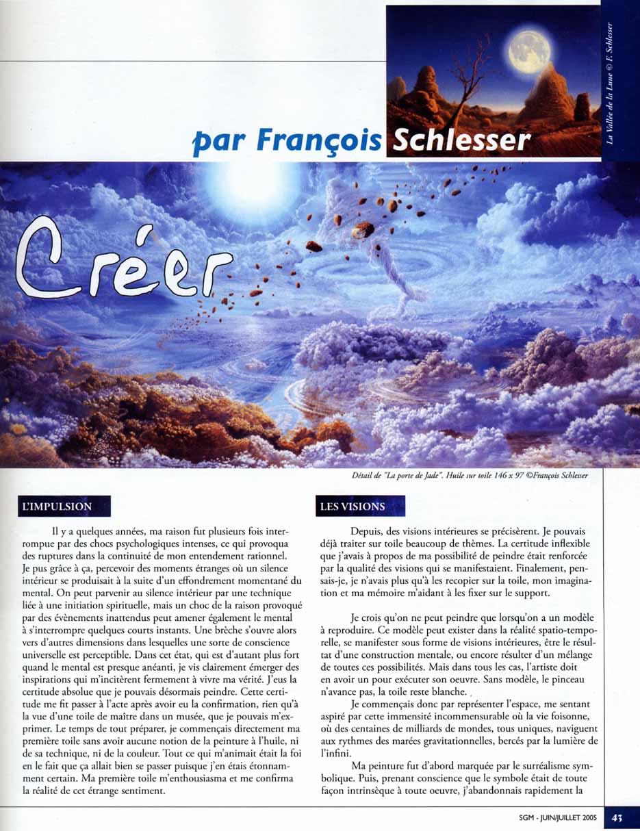 Le bonheur de céer, Stargate Magazine N°11